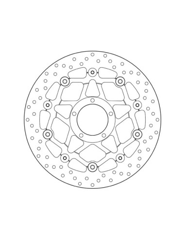 disco de freno moto brembo fijo serie oro 78b40886