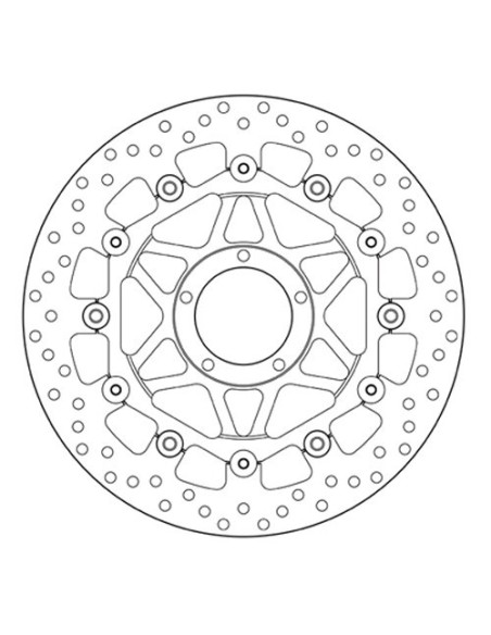disco de freno moto brembo fijo serie oro 78b40890