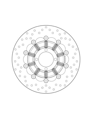 disco de freno moto brembo fijo serie oro 78b40892