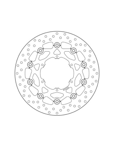 disco de freno moto brembo fijo serie oro 78b40896