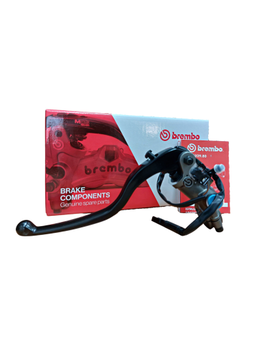bomba de freno brembo 16mmx21 color titanio 910 d341 19