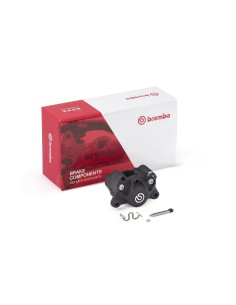 pinza de freno moto brembo 920b85204 trasera negra 2 pistones