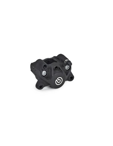pinza de freno moto brembo 920b85204 trasera negra 2 pistones