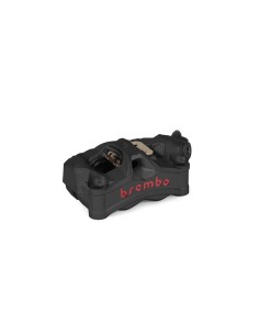 pinza brembo stylema negro y rojo derecha 100mm 920d02093