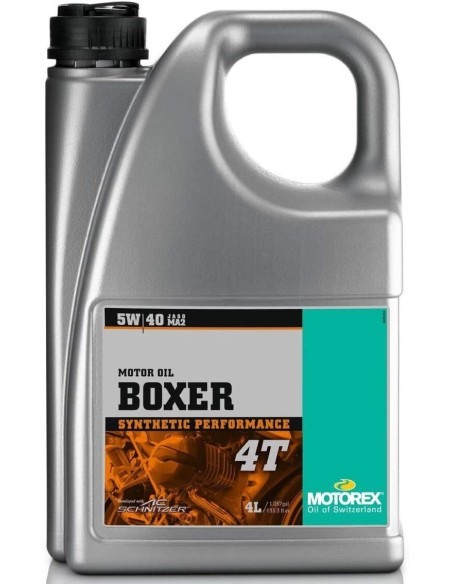 aceite moto motorex boxer 4t 5w40 4l mt013i004t