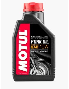 aceite de horquilla motul fork oil 10w factory line medium 1l