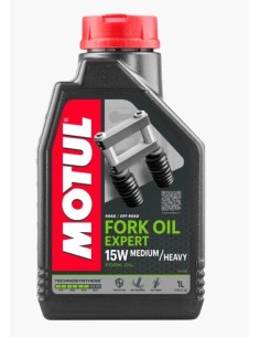 aceite de horquilla motul fork oil 15w expert med heavy 1l