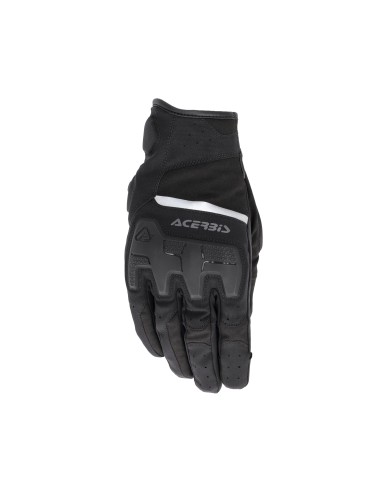 guante acerbis x street wp homologacion ce negros touring y urbano 0026676 090