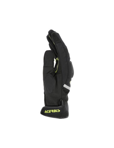 guante acerbis x street wp homologacion ce negro y amarillo touring y urbano 0026676 318
