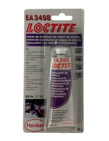 pasta de montaje para escapes loctite ea 3498 1151381 blanca 150 g