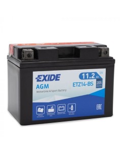 bateria para moto exide agm mc dry ytz14s bs