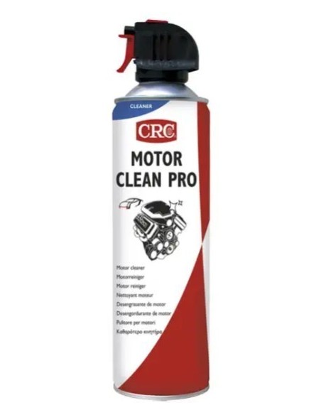limpiador de motor crc motor clean pro 32730 aa desengrasante en aerosol 500 ml