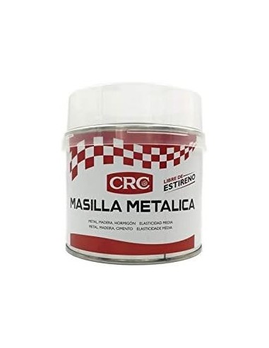 masilla metalica crc 33122 es bicomponente sin estireno 250 g