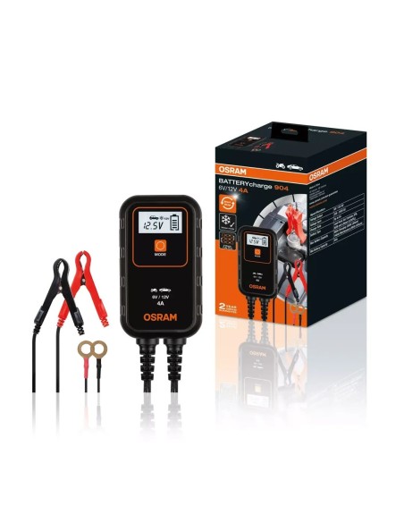 cargador de baterias osram battery charge 904 oebcs904