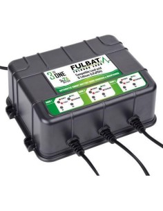 cargador de bateria fulbat triple estacion de carga fulbank 75047 2