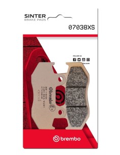 pastillas de freno moto brembo sinterizadas 07038xs