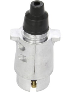 conector enchufe de remolque metalico macho 7 pines