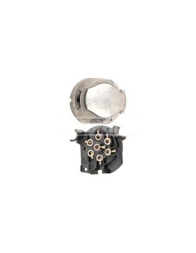 base para enchufe de remolque 7 polos aluminio 70429506bol