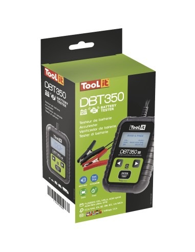 comprobador de baterias dbt350