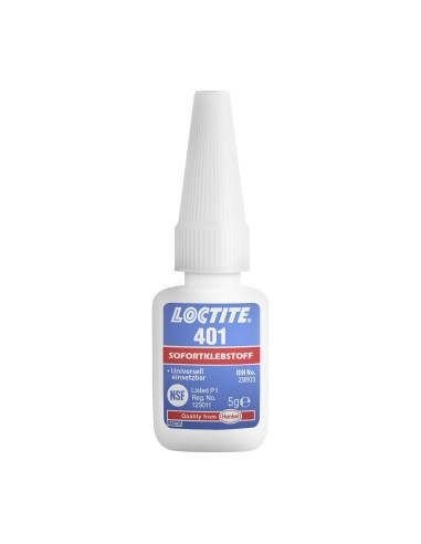 adhesivo instantaneo loctite 401 406631 universal transparente 3 g