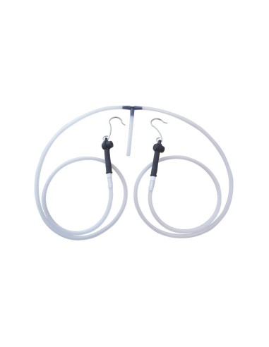 manguera de sangrar frenos moto toolhub 9733 silicona 3x7 mm 2 vias 1060 mm