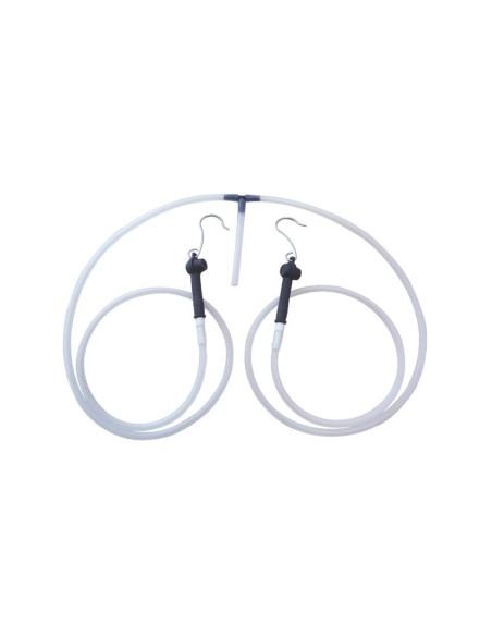 manguera de sangrar frenos moto toolhub 9733 silicona 3x7 mm 2 vias 1060 mm
