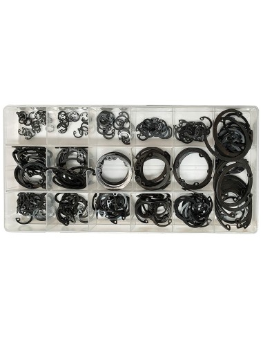 surtido circlips internos toolhub 9820 para alojamientos 300 pzs