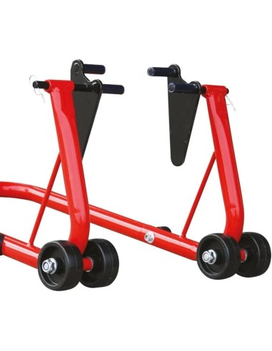 caballete universal para moto rz tools 200023 delantero y trasero ajustable 200 kg