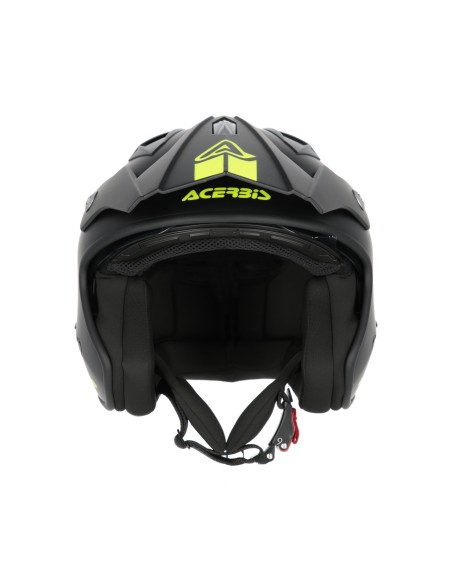 casco acerbis jet aria 22 06 negro con visor integrado 0025055 090