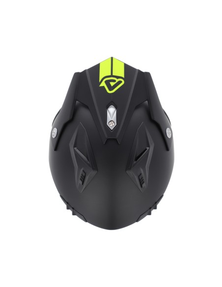 casco acerbis jet aria 22 06 negro con visor integrado 0025055 090