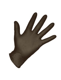 guantes de nitrilo d10080l dune negros diamantados 100 uds 2