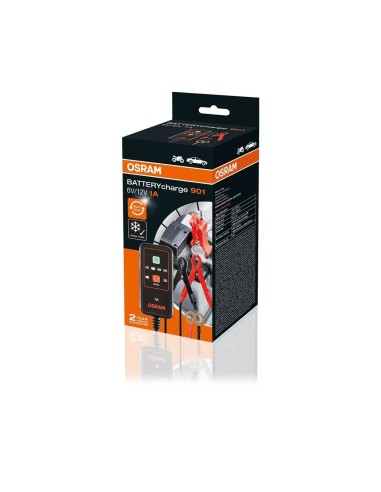 cargador de baterias osram battery charge 901 oebcs901