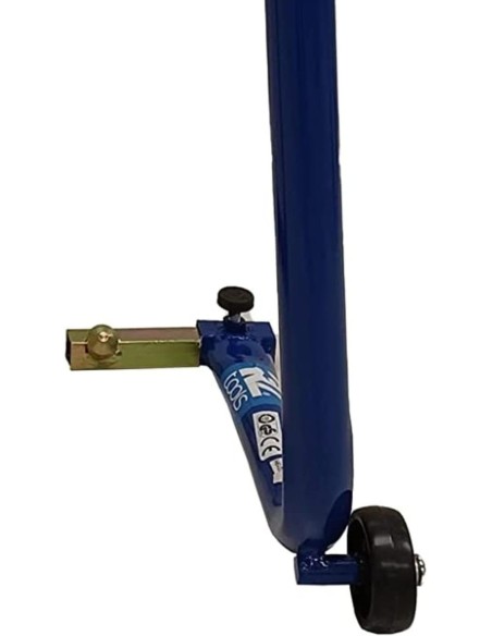 caballete delantero universal para moto rz tools 200015 ajustable 100 kg