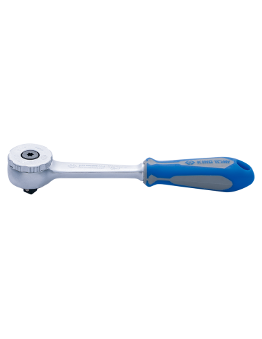 carraca de cabeza redonda king tony 275955g de un cuarto de pulgada y 72 dientes