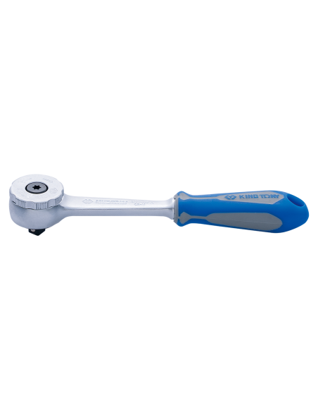 carraca de cabeza redonda king tony 275955g de un cuarto de pulgada y 72 dientes