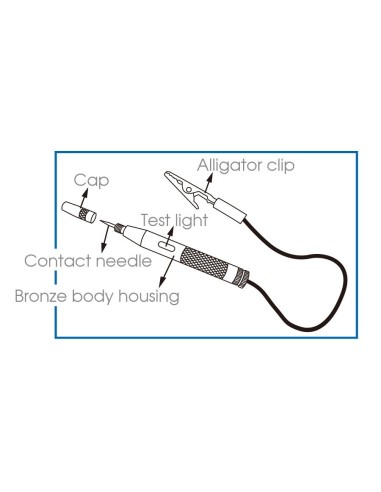 comprobador de circuito king tony 9dc22 6 24 v dc herramienta medicion