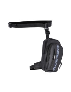bolsa de pierna acerbis pro leg bag 1l negra 0027107 para moto