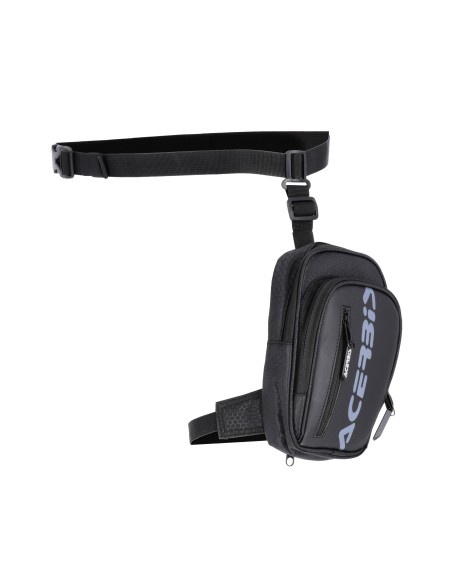 bolsa de pierna acerbis pro leg bag 1l negra 0027107 para moto