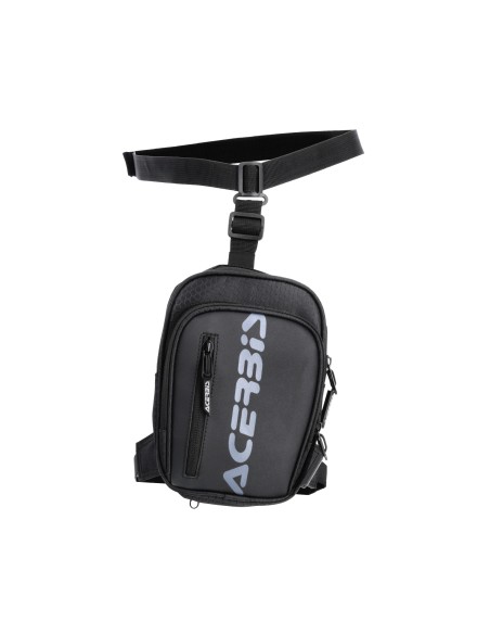 bolsa de pierna acerbis pro leg bag 1l negra 0027107 para moto