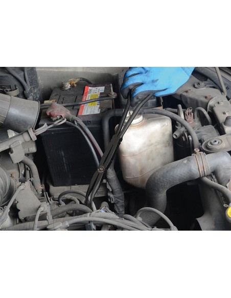 alicate extralargo acodado de punta semirredonda y doble articulacion king tony 633913c