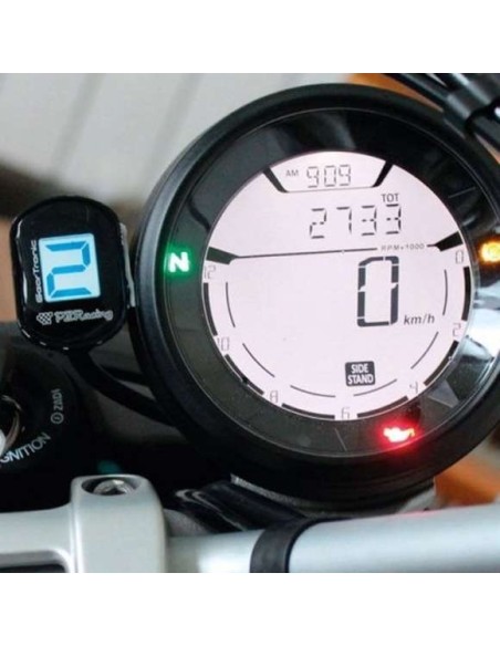 indicador de marcha geartronic para kawasaki z pz racing gt3100 k2