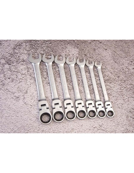 llave rapida flexible 10mm king tony 373010m