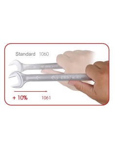 llave mixta larga 17 mm king tony 106117 72 dientes din 3113 2