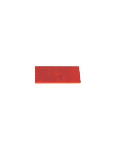 catadioptrico rinder 747r rojo adhesivo 100 x 45 mm