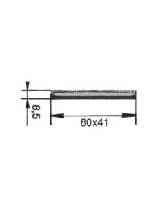 catadioptrico rinder 705r rojo adhesivo 80 x 41 mm 2