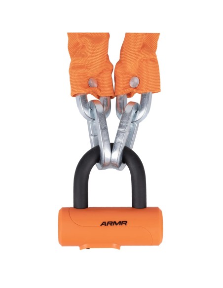 cadena antirrobo oxford armr 10 mm x 1 5 m arm104 con cierre de 12 mm