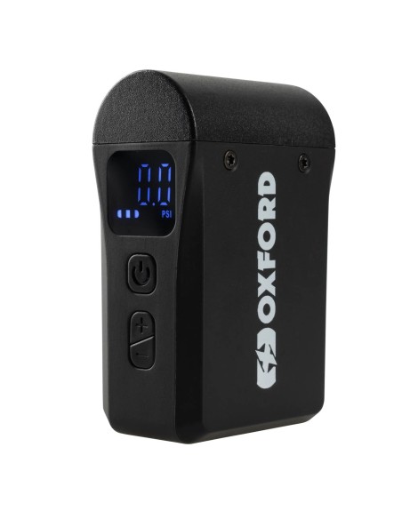 inflador inalambrico oxford nanojet 3 120 psi el143 con bateria de 500 mah