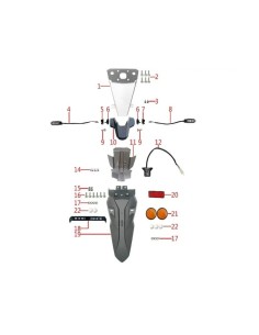 reflector trasero zairon zs3