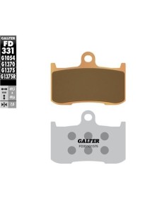 pastillas de freno moto galfer sinter sport fd331g