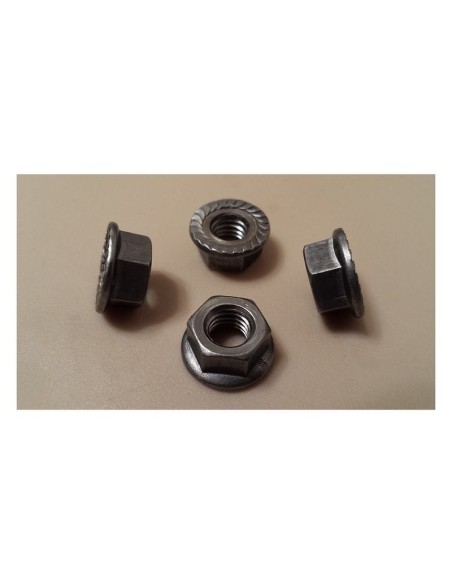 tuerca hexagonal con brida m7 zairon zs3